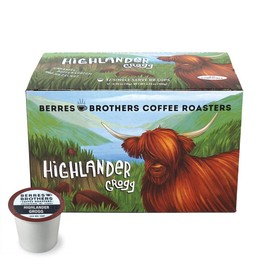 Berres Brothers Highlander Grogg Coffee K Cups K Pods 12 Count Single Serve Pods for Keurig K Cups Coffee Makers, Flavored Medium Roast Coffee