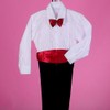Lito Angels Esmoquin clásico para niños con Cola Trajes Formales