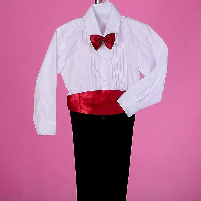 Lito Angels Esmoquin clásico para niños con Cola Trajes Formales