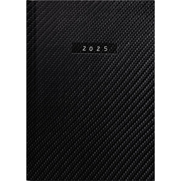 rido/idé Book Calendar Model Executive Planner (2025) "Carbon", 1 Page