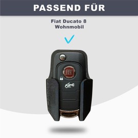 3D-Druck Camper Key Holder Suitable for Ducato 8 Motorhome/Caravan (Black)