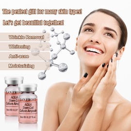 BB Facial Glow Starter Kit Serum Hyaluronic Acid Essence Skin Care Set 0.27oz 12 Vials, Skin Care Serum for Face BB Radiance Facial Serum Kit