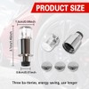 Kutyun 8PCS LED Wheel Lights, Automotive Tire Light Assemblies, Air