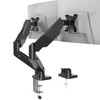 WALI Dual Monitor Mount, Monitor Arms for 2 Monitors Fully