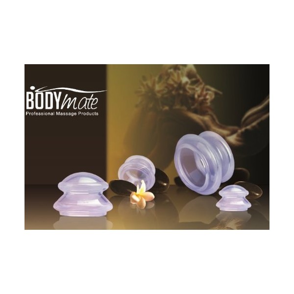 BODYMATE Silicone Cupping Set - Set of 4