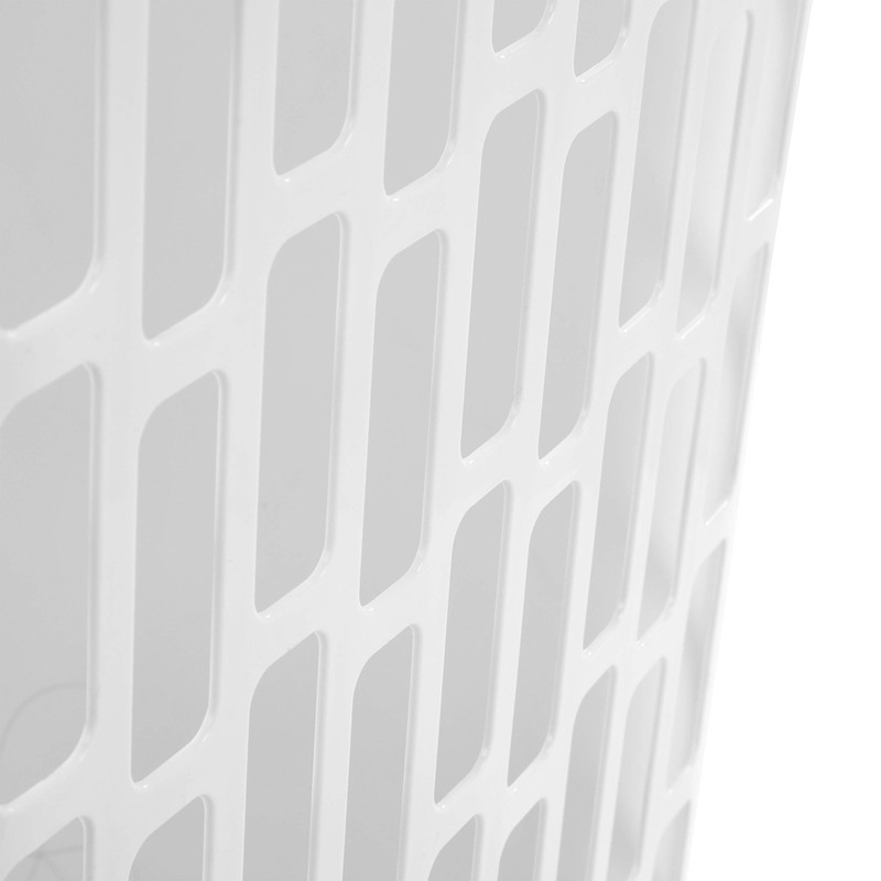Sterilite Rectangular Open Laundry Hamper, Tall and Slim Plastic Hamper