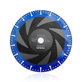 SHDIATOOL 9 Inch Metal Cutting Diamond Blade All Purpose Cut Off Wheel for Rebar Sheet Metal Angle Iron Stainless Steel
