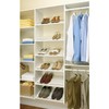 Easy Track Shoe Shelves Closet Storage, 24" - 3 Pack,