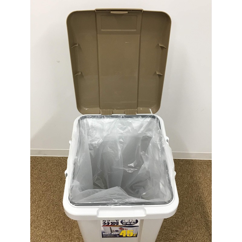Ordi ASW-HN45-10 Trash Bags, 10.1 gal (45 L), Translucent, Pack