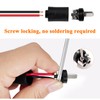 KUOQIY 10 PCS 2 Pin DIN Speaker Plug, 2 Pin