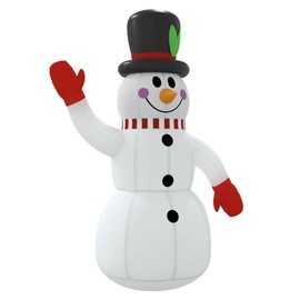 Bussandri Exclusive Inflatable Snowman with LEDs 120 cm