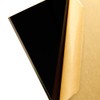 1/4" (6mm) Solid Black Acrylic Plexiglass Sheet 24" x 12"