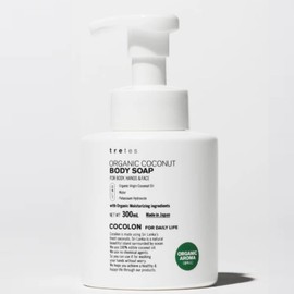 Body Soap, Foam, Organic, Synthetic Additives, No Additives, Edible Grade, Body Wash, Tretese, Cocolon, 10.1 fl oz (300 ml) (Organic Aroma)