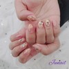  Autumn handmade nail tips ✨ - Short ballerina /