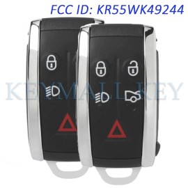 KEYKEYKEY 2 KR55WK49244 Smart Keyless Remote Key Fob for Jaguar XF XFR XK XKR 315MHz FSK