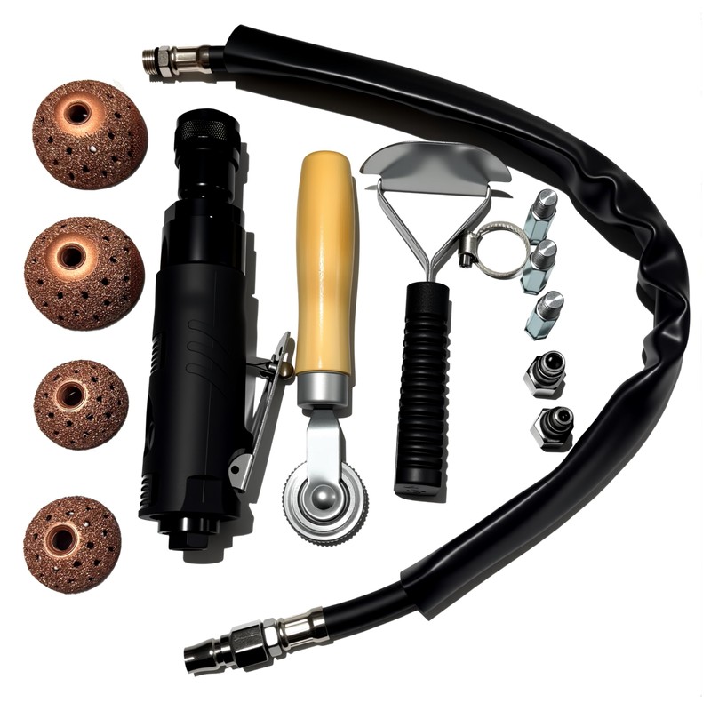 JAVENYIMAN Car Air Tire Repair Polish Patch Tools Set, Include