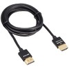 BUFFALO BSHD3S15BK HDMI Cable, Slim Type, 3.9 ft (1.5 m)