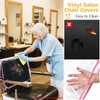 L'aimefois Salon Barber Chair Cover Protector - Prevents Damage,Clear Square,Easy