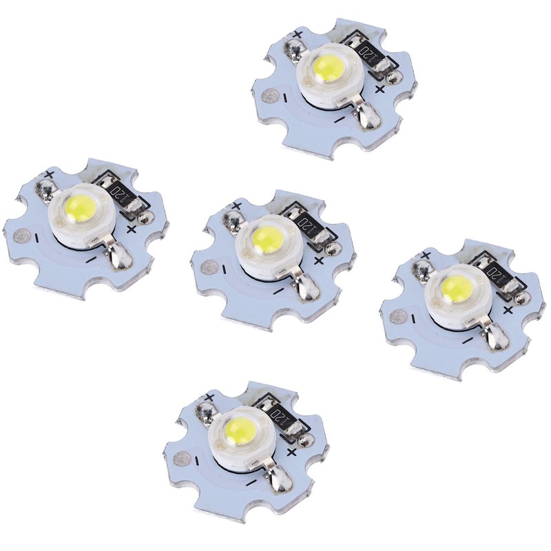 Hyuduo 0.5W 5V LED Chip Bulb, Light Beads 200lm Brightness