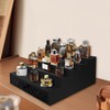 Ghguole Cologne Organizer for Men,5 Tier Wood Cologne Stand with