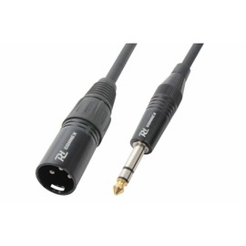 Power Dynamics – Signal Cable 1.5 m XLR male/jack 6.3 mm stereo)