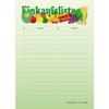 PRICARO Pack of 5 Magnetic Shopping List Green A6 25