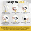 UBANU Self Adhesive Toilet Lid Cover Lifter, Avoid Touching Sticky