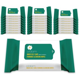 Oldham Beauty Feminine Cleanliness Tissue Portable, 90g, 24 pcs / 올담 미인 여성청결티슈 휴대형, 90g, 24개