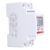 Single Phase Energy Meter Bidirectional Metering 2P DIN Rail Mount