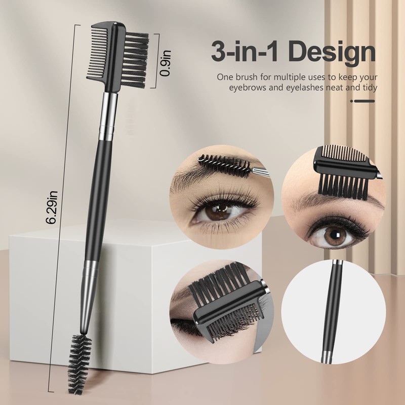 SWEET VIEW Eyebrow Brush Eyelash Separator Brow Comb & Lash