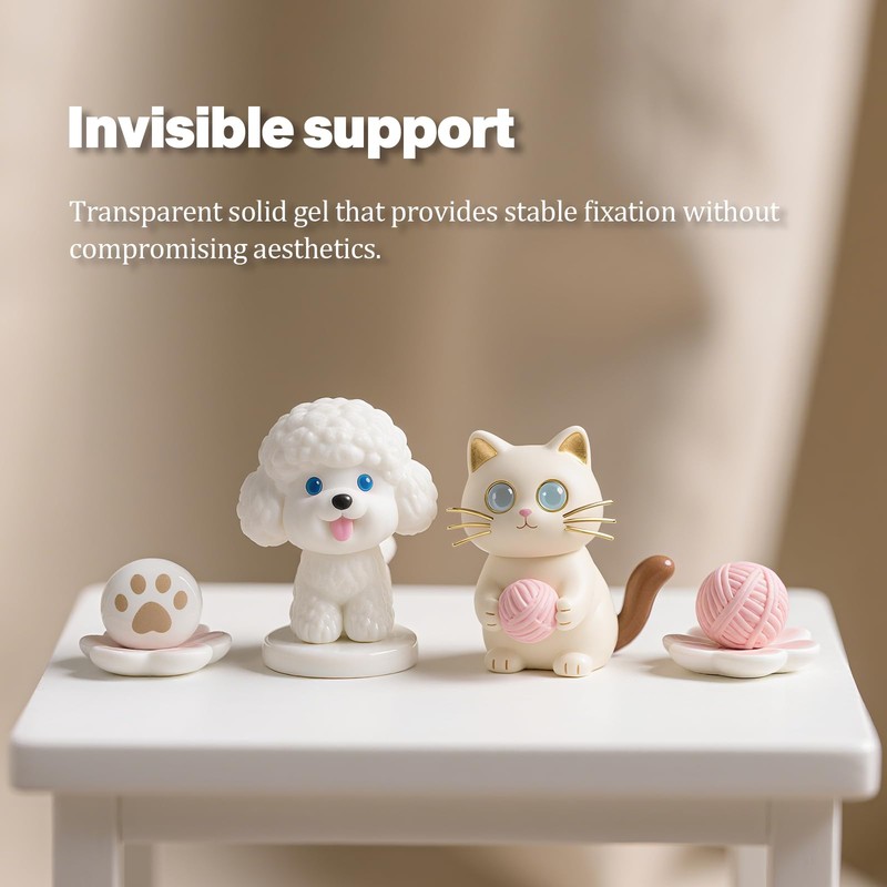 8.08 oz Exhibit Gel for Museum - Safe, Clear &