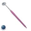 Osung 2MHC2 Dental Mirror, Softgrip Handle, Cone Socket, Purple