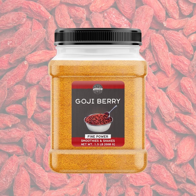 Birch & Meadow Goji Berry Powder, Tart & Fruity, Smoothies