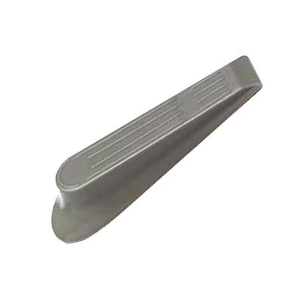 MerriwayÂ® BH01614 (5 Pcs) Grey Plastic Door Wedge Stoppers, 125 x 43mm - Pack of 5 Pieces