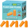 TICONN 200 Pairs Ear Plugs, 32dB Noise Reduction Earplugs for