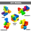 OUXIA Magnetic Building Blocks Magic Magnetic 3D Puzzle Cubes, Set