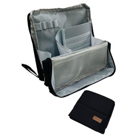 Inner Bag, Pen Case, Pencil Case, Stationery, Cable Storage, Cheek Brushes, Cosmetics, Cosmetics Organization, Freestanding Pouch, Pencil Case, Brush Bag, Waterproof, Compact, Multi, Travel, Office