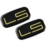 2Pcs LS Cab Emblem Badge 3D Logo Roof Pillar Replacement