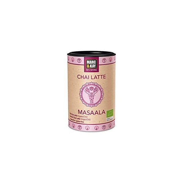 Chai Latte "Masaala" with Ginger Chili, Organic, 250 g Tin