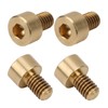 50Pcs Cap Hex Socket Screw Copper Fastener Hardware Tools Industrial