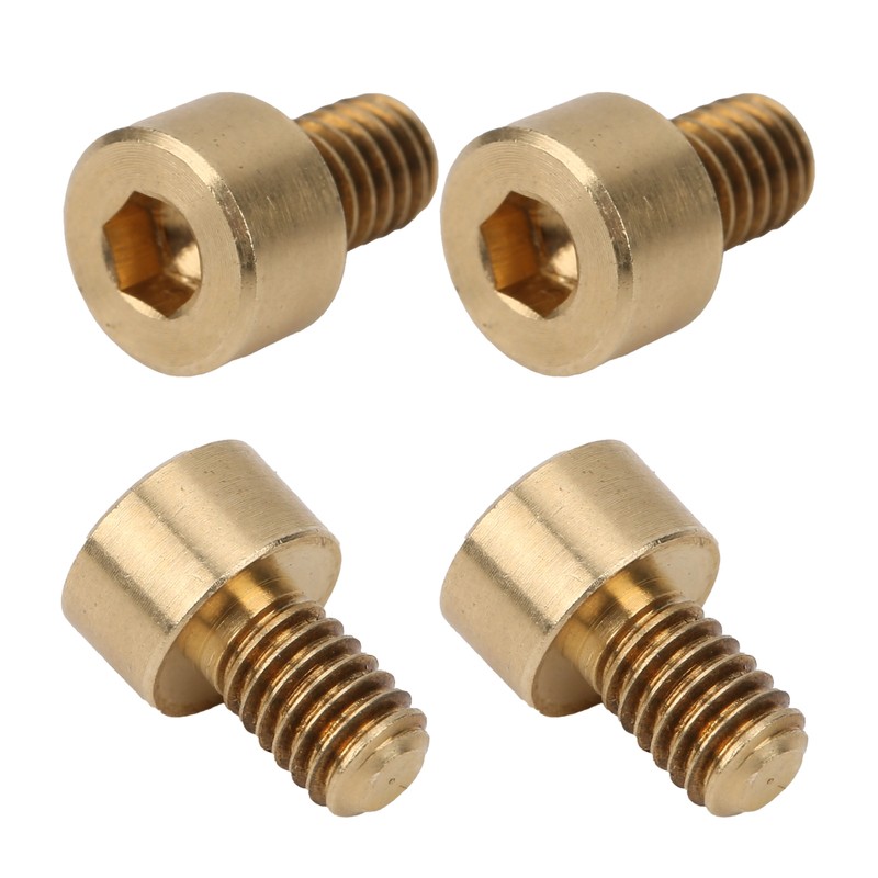 50Pcs Cap Hex Socket Screw Copper Fastener Hardware Tools Industrial