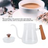 Coffee Kettle Pour Over High Borosilicate Glass Heat Resistant Round