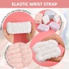 4 Pairs Washing Towel Band Spa Face Bracelets Wrist Spa
