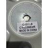 Touren C-216-6 C1032602R Black Center Cap Red Logo