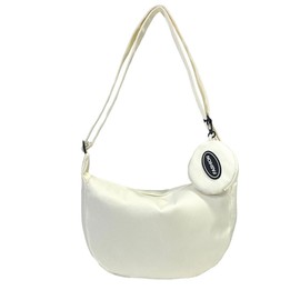 YingStar Crossbody Bag Women Crescent Bag Medium Shoulder Messenger Bag Ladies Cross Body Bag Waterproof Dumpling Bag Sling Half Moon Bag Women Across body Bag Girls Nylon Chest Bag Hobo Fanny Packs