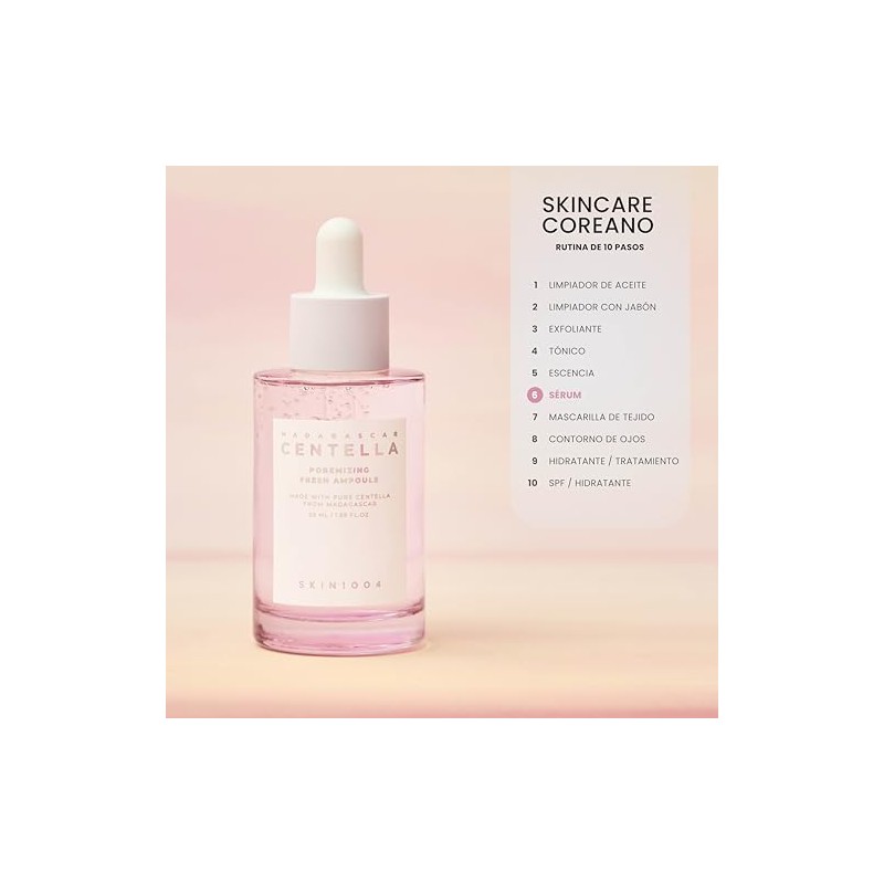SKIN1004 Madagascar Centella Poremizing Fresh Ampoule 50 ml – Suero