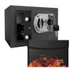 Goldenkey Small Safe with Fireproof Bag, Digital Mini Money Safe