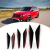 Bumper Fins For Cars, Car Bumper Canards Fins Splitters, 6Pcs/set