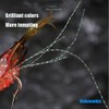 Senvenelec 5pcs Artificial Shrimp Bionic Shrimp Lures Soft Fishing Lures
