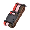 sourcing map Luggage Strap Suitcase Belt with Buckle Label, 2Mx5cm